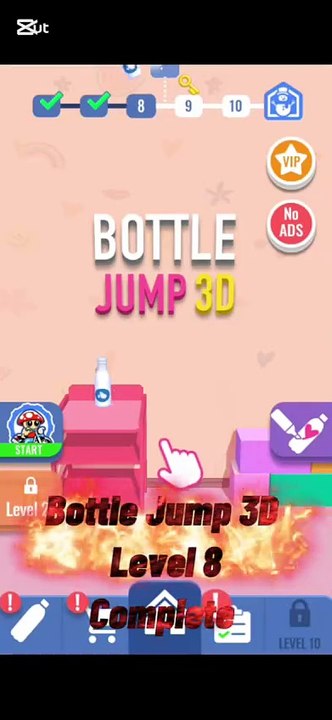Bottle Jump 3D - Level 8
