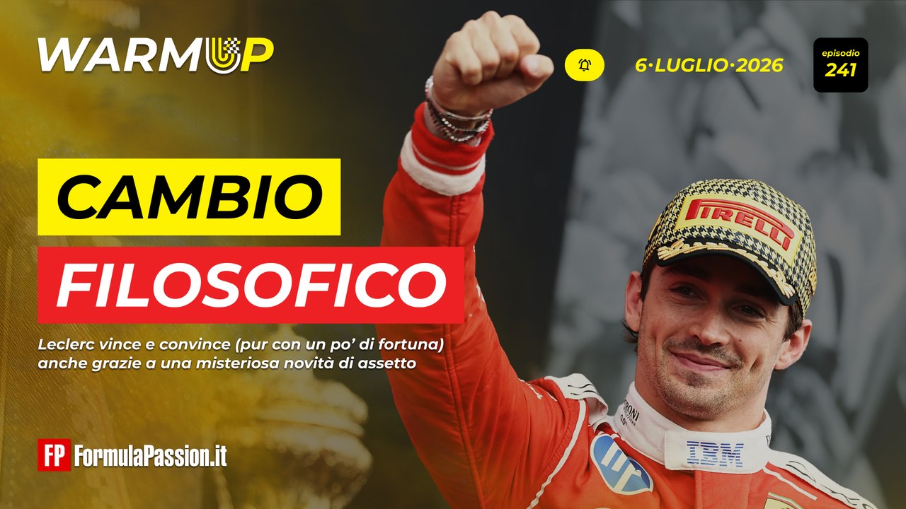 LECLERC VOLA con una MODIFICA SEGRETA | WarmUp F1 241 - 6/7