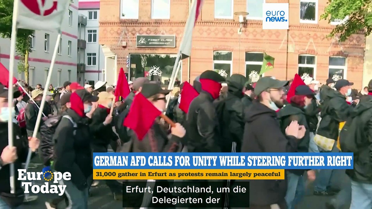 Europe Today: Angriff auf Kyjiw, EU-Erweiterung und Proteste gegen die AfD
