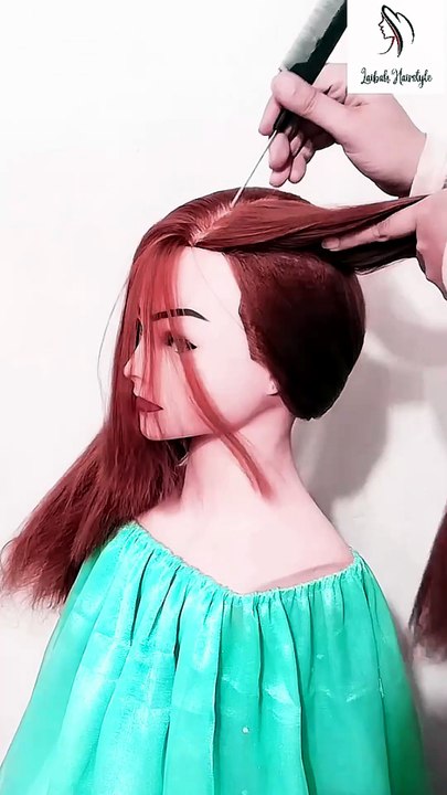 Easy open hairstyle for girls 🎀