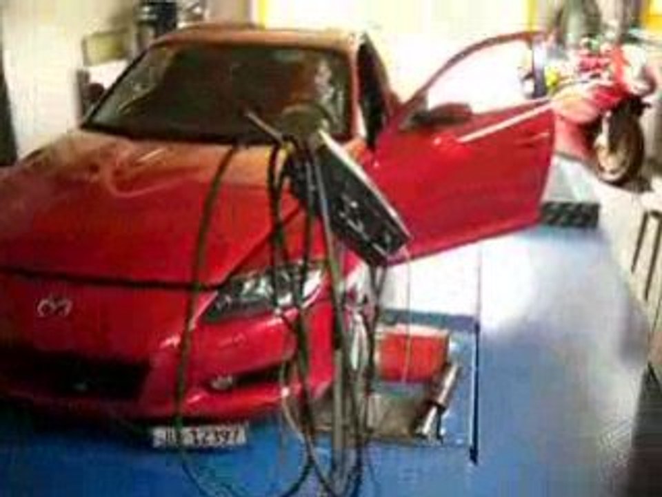 RX 8 Banc d'essai