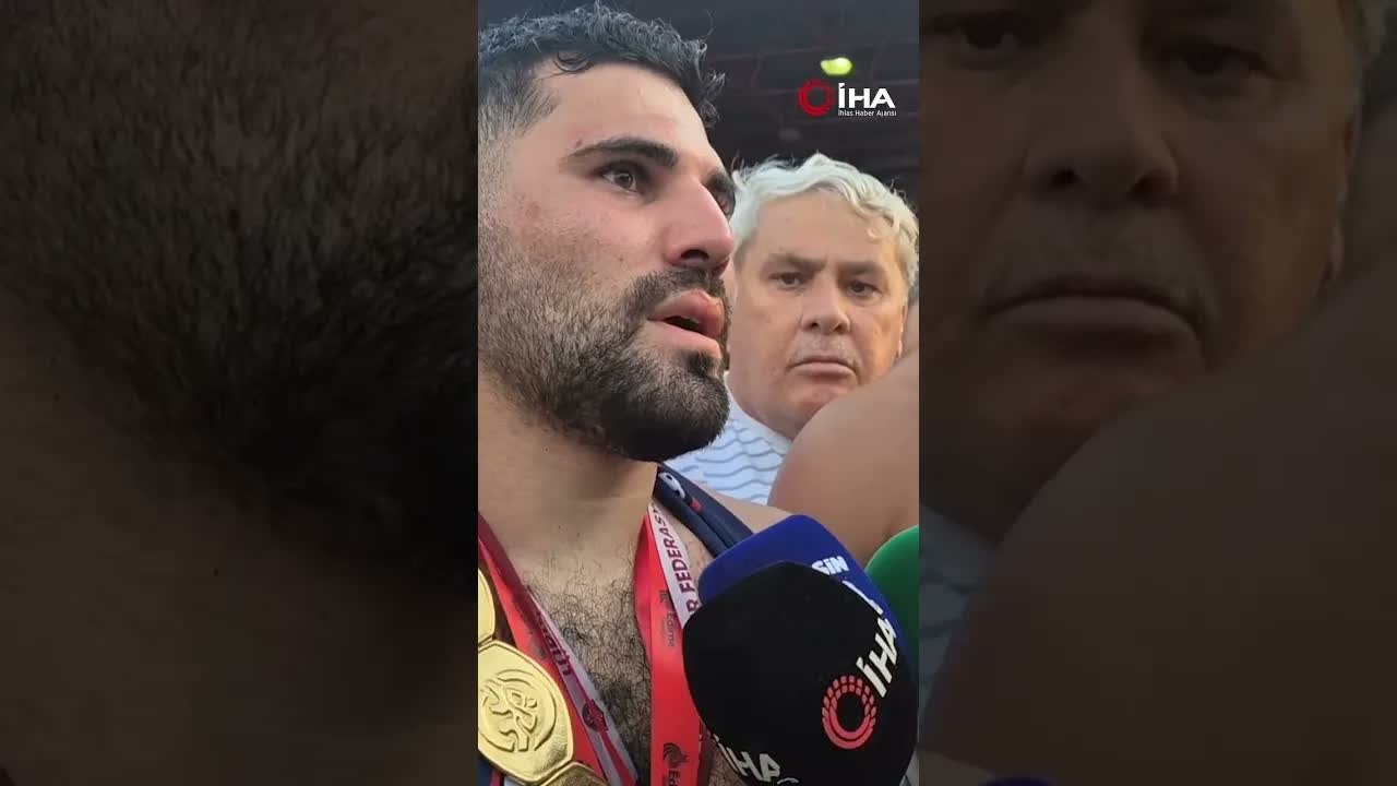 Kırkpınar'ın yeni başpehlivanı Erkan Taş: Kendimi rüyada gibi hissediyorum