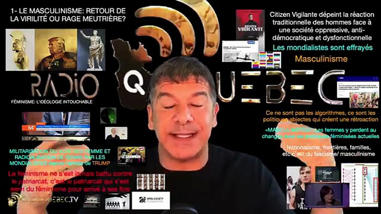 Radio-Québec, Alexis COSSETTE-TRUDEL - 06.07.2026 - Trump, le masculiniste