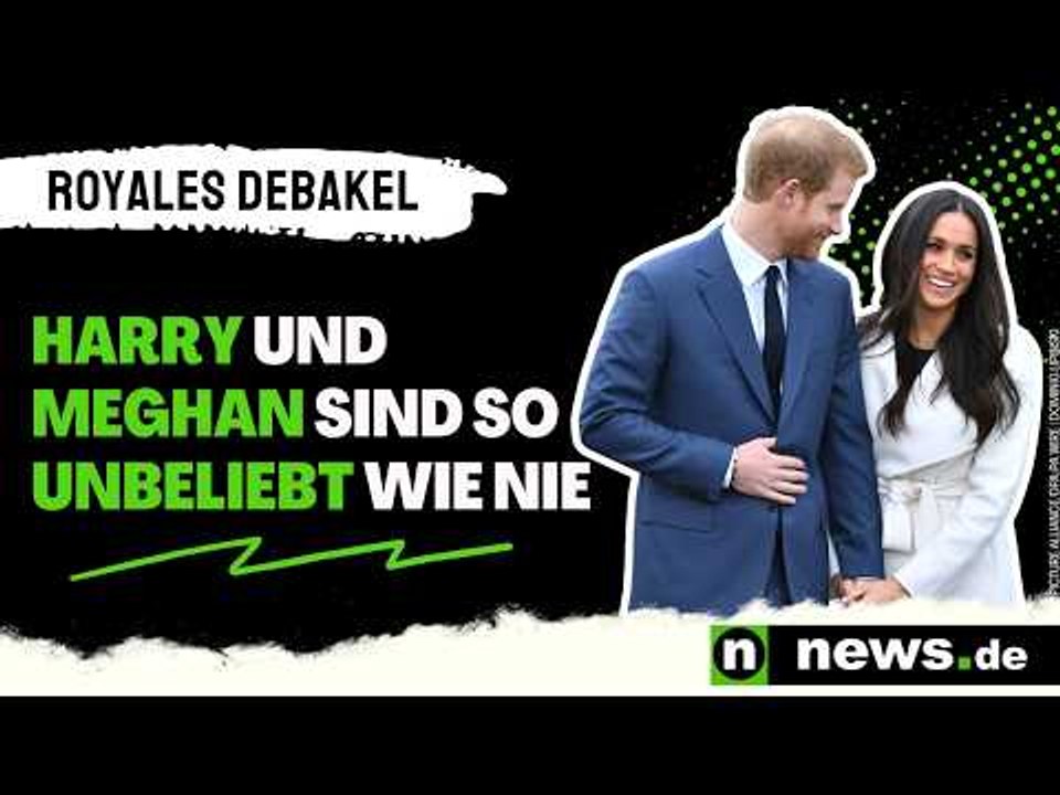 Meghan Markle und Prinz Harry: Royales Debakel nicht zu stoppen - sie sind so unbeliebt wie nie