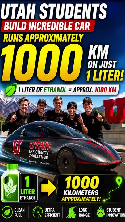 Students Build a Car That Travels 1,000 KM Per Liter!