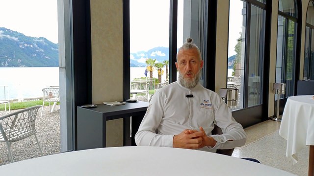 Ristorante Amandus, lo chef Luca Mozzanica: Nei miei 4 menu, Radici, coi piatti più iconici e lariani, e Orto con pietanze quasi vegane