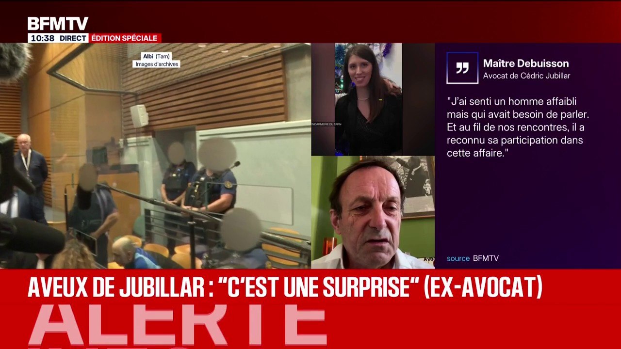 Aveux de Cédric Jubillar: "C'est une grande surprise, tant nous avions en face de nous un homme qui a toujours clamé son innocence", explique son ancien avocat Alexandre Martin