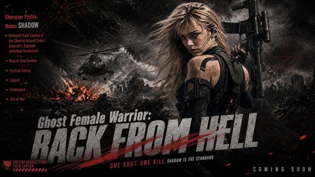 ghost female warrior back from hell