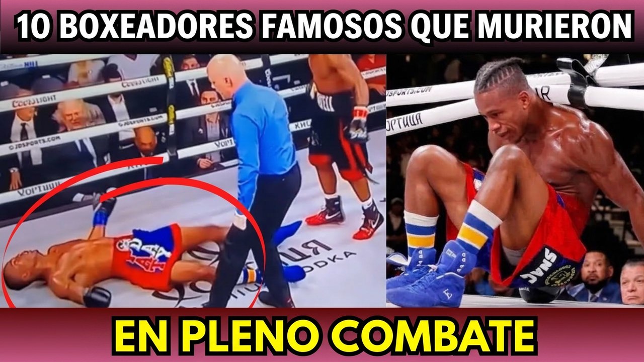 10 boxeadores famosos que murieron en pleno combate