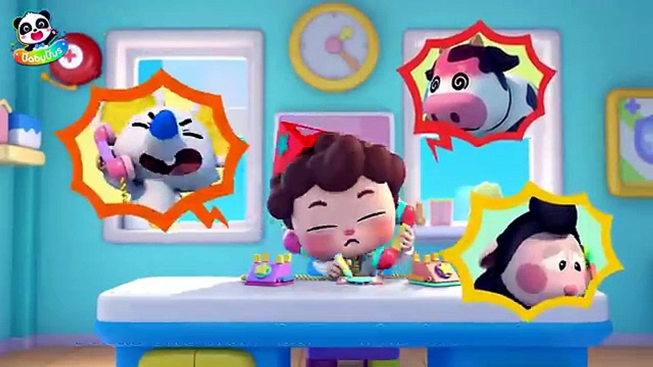 Wheels On the Ambulance _ Rescue Bus Song _ Nursery Rhymes & Kids Songs _ BabyBus