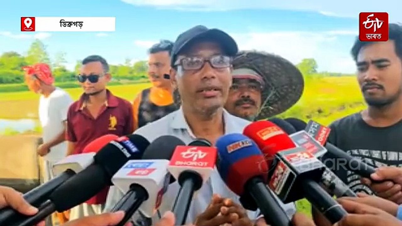 জলসিঞ্চন আঁচনি বিকল: পানীৰ অভাৱত হাহাকাৰ কৃষকৰ