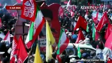 [FULL] Iring-iringan Rakyat Iran antar Peti Jenazah Ali Khamenei Menuju Pemakaman