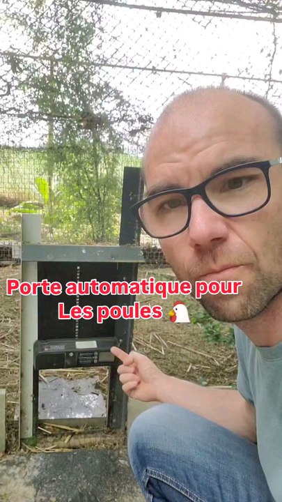 Trappe poulailler