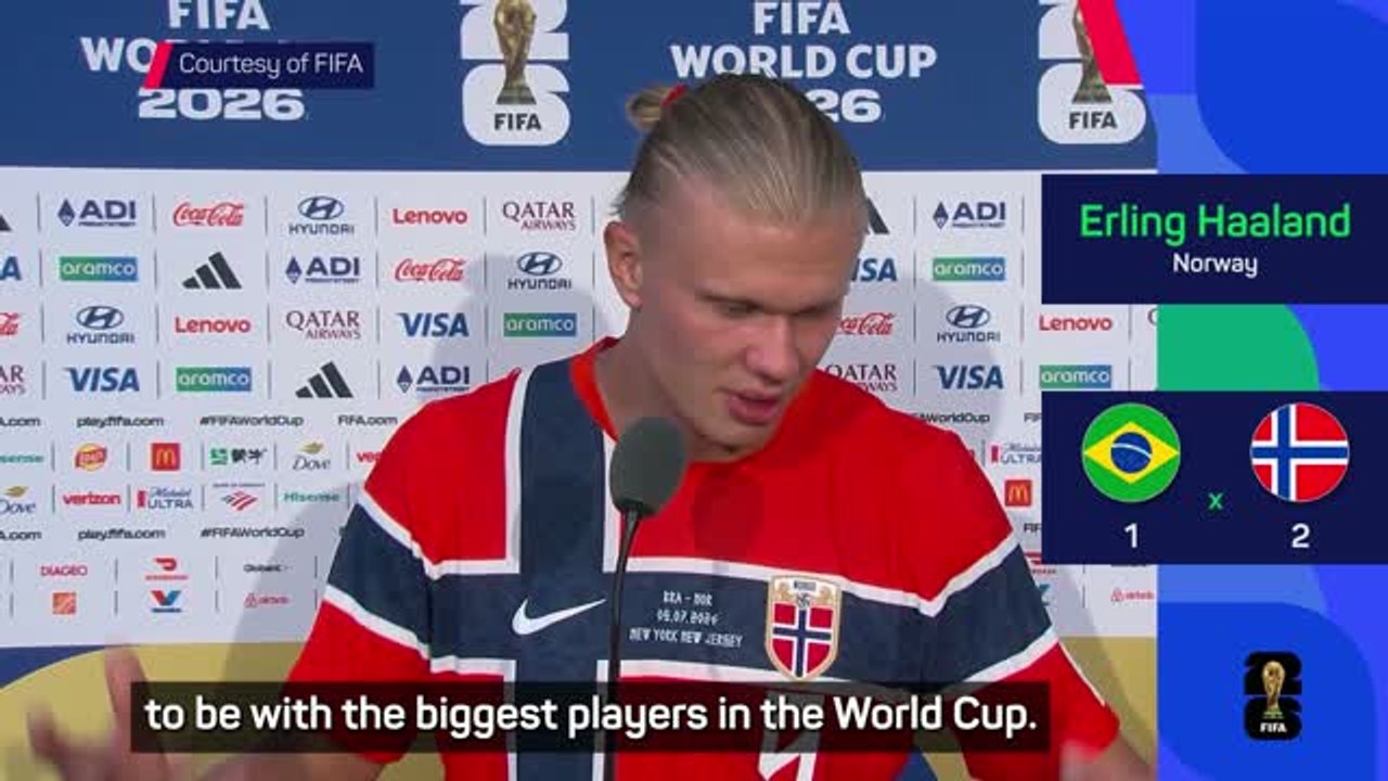 Haaland 'pinching himself' over Golden Boot contention