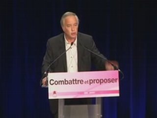 François Rebsamen, Maison de la Chimie, le  28 juin 2008