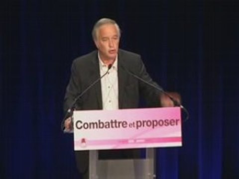 François Rebsamen, Maison de la Chimie, le 28 juin 2008