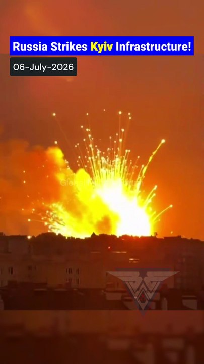 FAB Missile Barrage Hits Kyiv