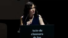 Ayuso avisa que Sánchez ha metido a España en una "senda desconocida" en la que "peligra la convivencia"