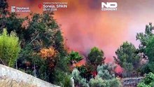 Espanha: incêndio florestal no leste do país obriga centenas a fugir