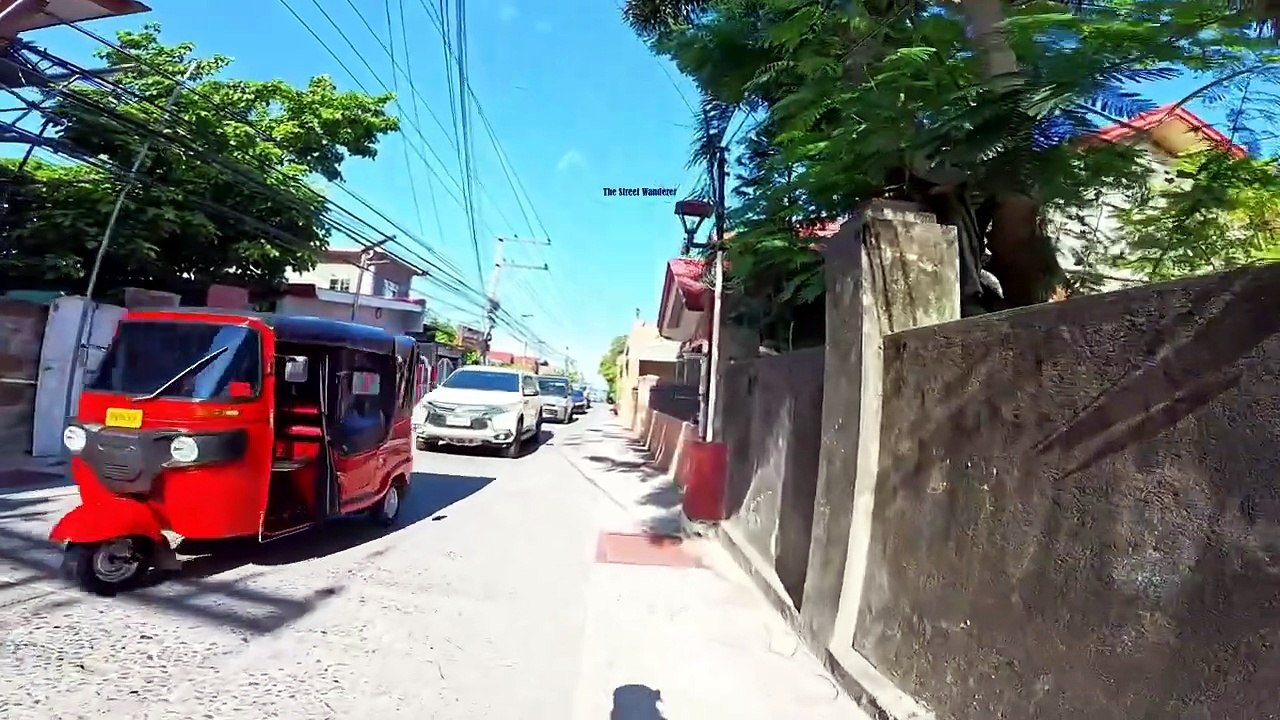 Light Traffic on Calle Jose P. Rizal in Taal, Batangas, Philippines