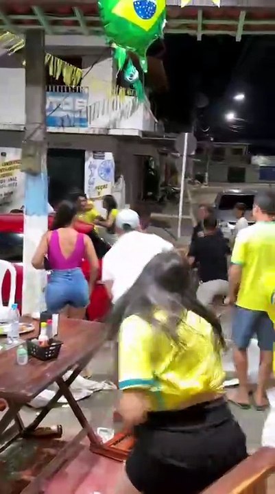 Confusão após partida do Brasil termina em briga generalizada no interior de Alagoas
