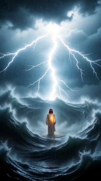 Jesus Performing an Impossible Miracle
