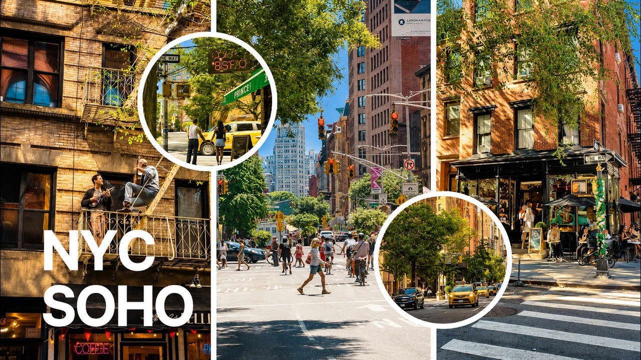 Watch this Before Moving to NYC | A Slow Stroll Through SOHO NYC | Walking Tour [4K HDR]