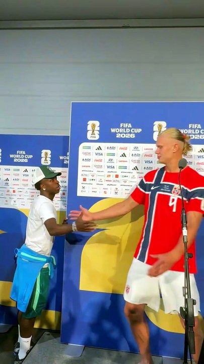 El abrazo entre Vinícius y Haaland que marcó el final del sueño de Brasil en el Mundial