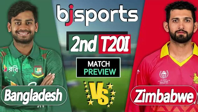 Bangladesh vs Zimbabwe 2026 | BAN vs ZIM 2nd ODI Match Preview |