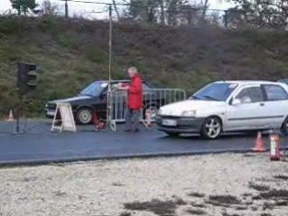 run 200 mètre clio diesel vs polo g40