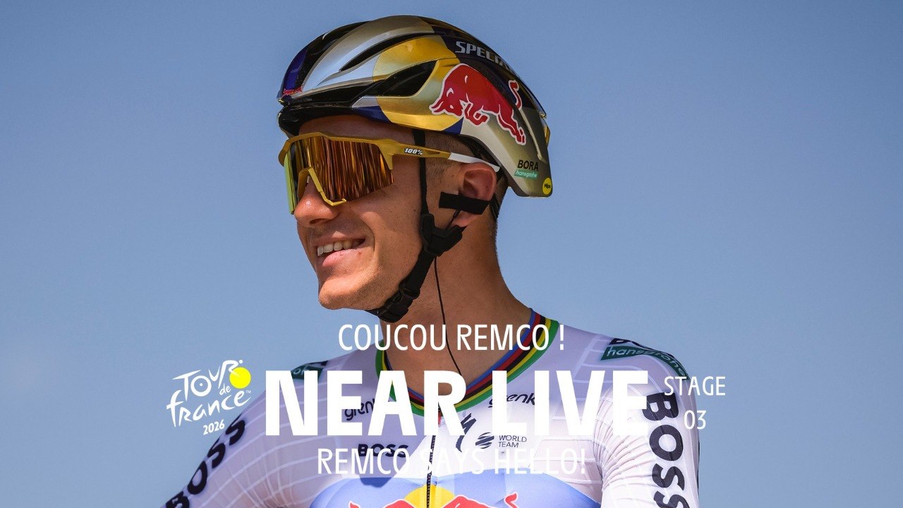 Remco says hello - Stage 3