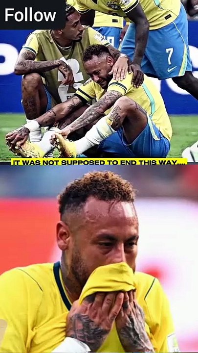 💔 Neymar's Heartbreaking Final Moment in a Brazil Shirt? 😢🇧🇷