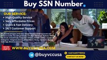 Buy SSN Number-100% Safe & Secure Services SSN & DL