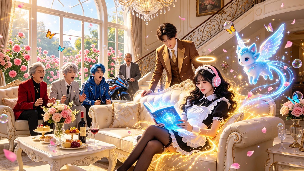 She becomes a maid while the whole family hears every thought of hersMy Heart Speaks for You