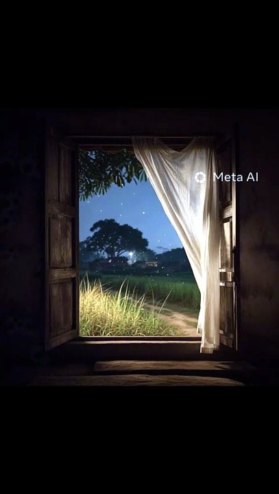 The Window That Whispered Goodnight 🌙 | A Peaceful Village Sleepy Story | Relaxing Bedtime Story
