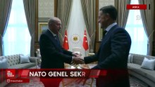 Cumhurbaşkanı Erdoğan NATO Genel Sekreteri Rutte'yi kabul etti