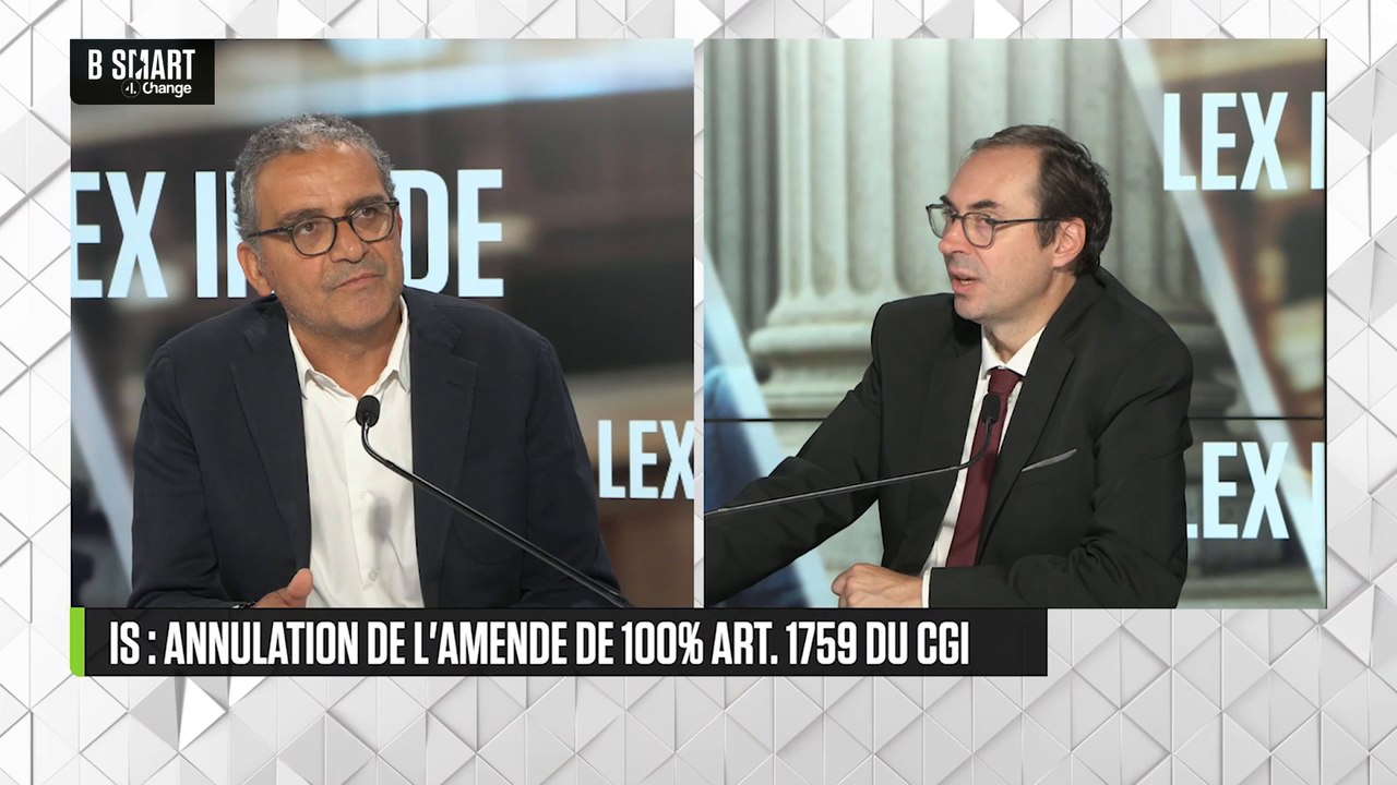 LEX INSIDE - IS : annulation de l'amende de 100% art. 1759 du CGI