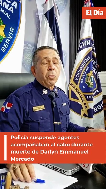 Policía suspende agentes acompañaban al cabo durante muerte de Darlyn Emmanuel Mercado