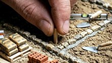 Tiny Farmhouse Build in 60 Seconds!