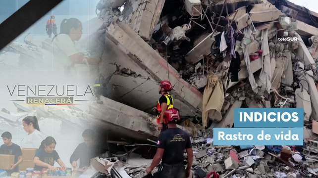 Equipos de rescate se movilizan tras detectar indicios de sobrevivientes