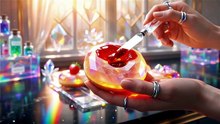 Cozy Crystal Fantasy Donut Cooking 🍩💎 | Magical Crystal Food ASMR | Satisfying Fantasy Kitchen