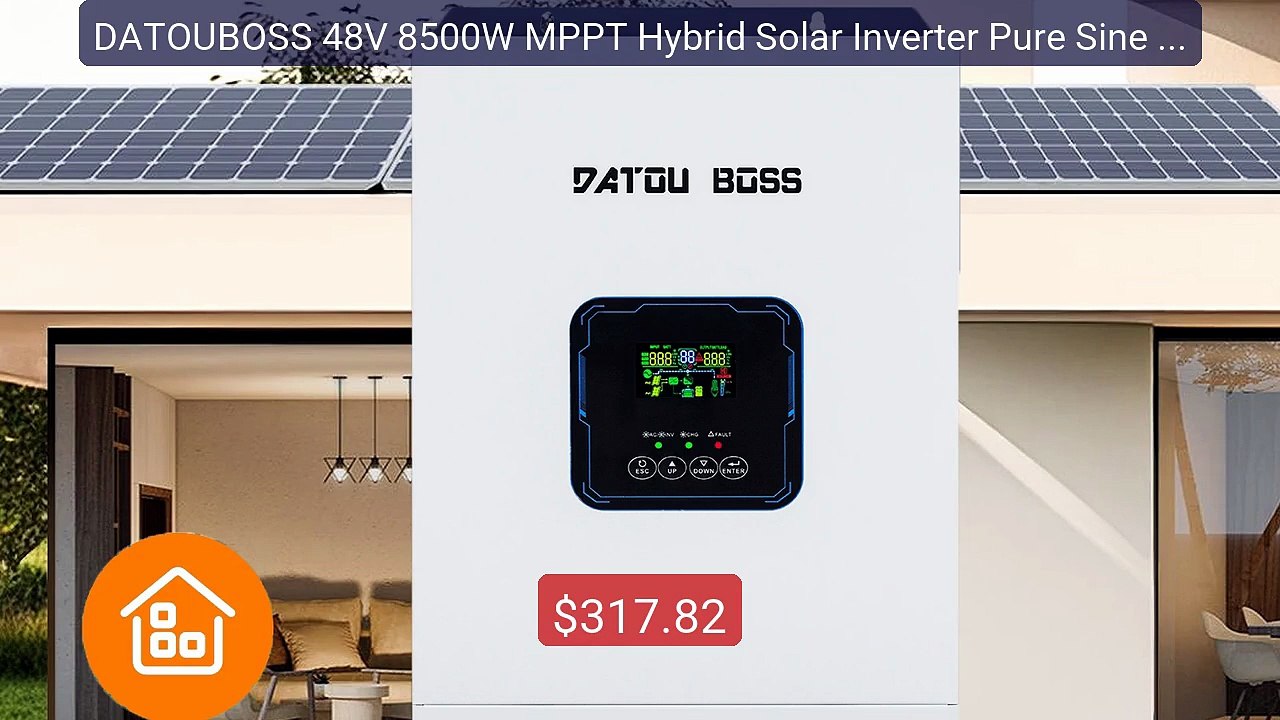 DATOUBOSS 48V 8500W MPPT Hybrid Solar Inverter Pure Sine Wave ... -- Hot Deal 2026 | Limited Offer!