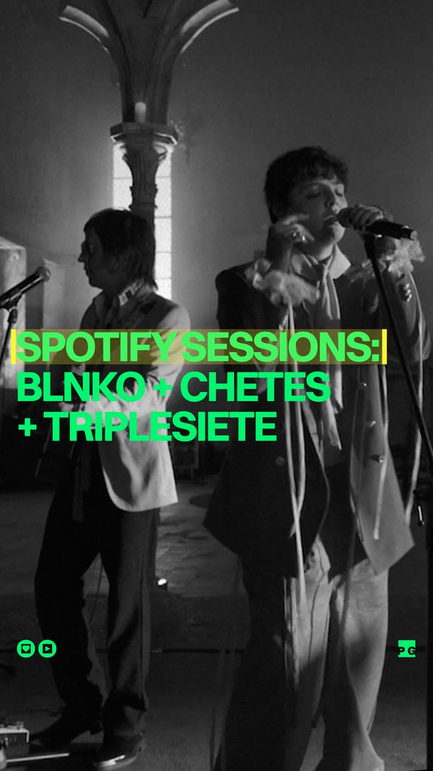 ⁣SPOTIFY SESSIONS: BLNKO + CHETES + TRIPLESIETE