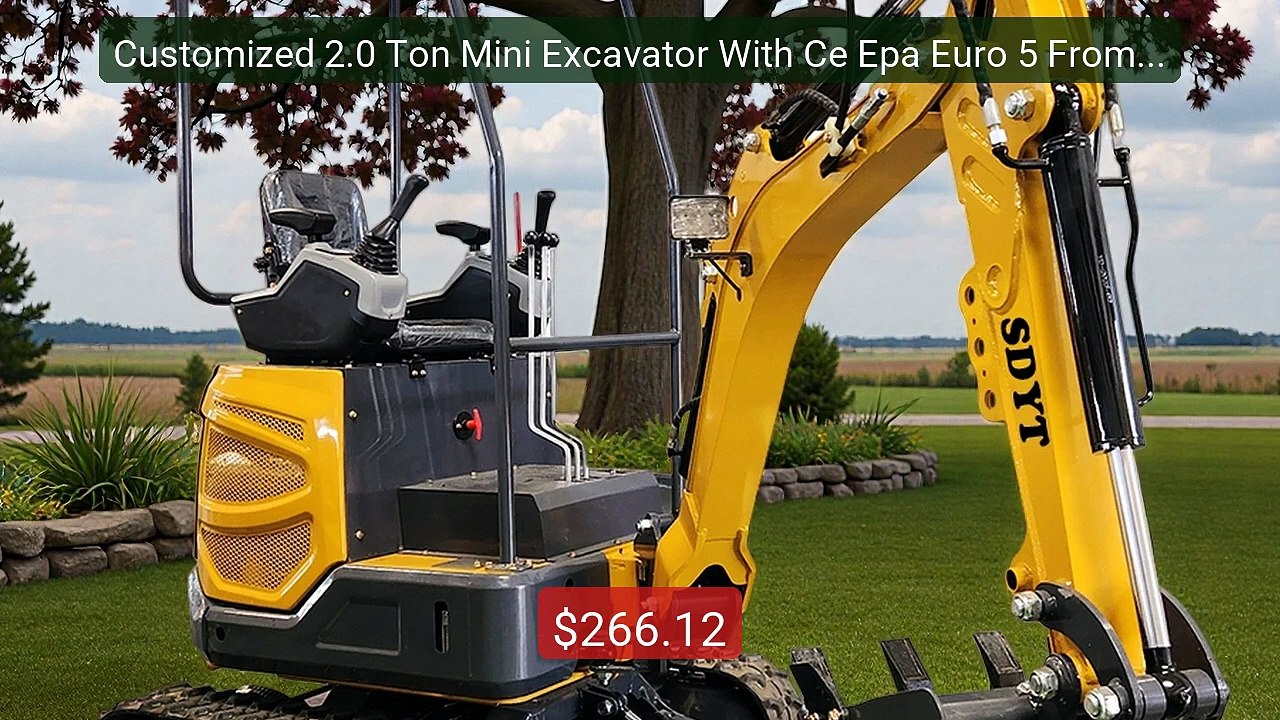 Customized 2.0 Ton Mini Excavator With Ce Epa Euro 5 From China Fo... -- Best Deal 2026 | Shop Now!