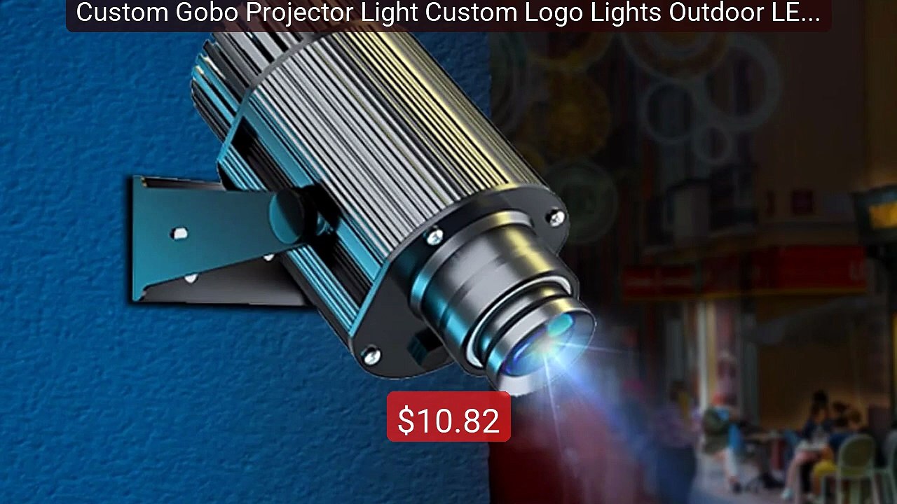 Custom Gobo Projector Light Custom Logo Lights Outdoor LED Ro... -- Amazing Value 2026 | Must Have!