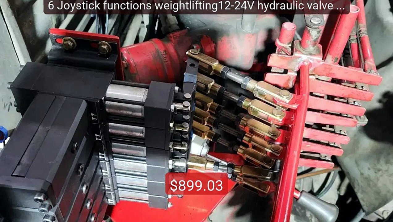 6 Joystick functions weightlifting12-24V hydraulic valve Truck... -- Hot Deal 2026 | Limited Offer!