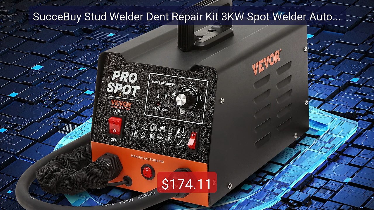 SucceBuy Stud Welder Dent Repair Kit 3KW Spot Welder Auto Bod... -- Amazing Value 2026 | Must Have!