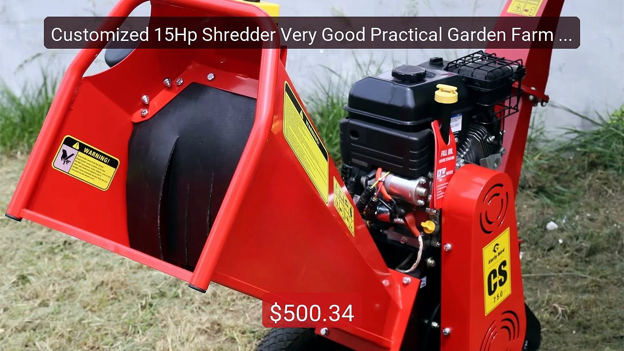 Customized 15Hp Shredder Very Good Practical Garden Farm Us... -- Top Pick 2026 | Unbeatable Price!