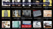Cloudray 30/50/60W Fiber Laser Marking Machine 110*110mm Fo... -- Top Pick 2026 | Unbeatable Price!