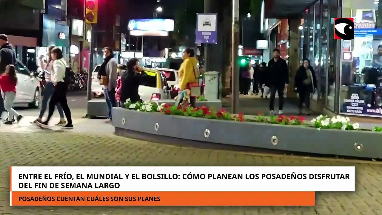 Entre el frío, el Mundial y el bolsillo_ cómo planean los posadeños disfrutar del finde largo